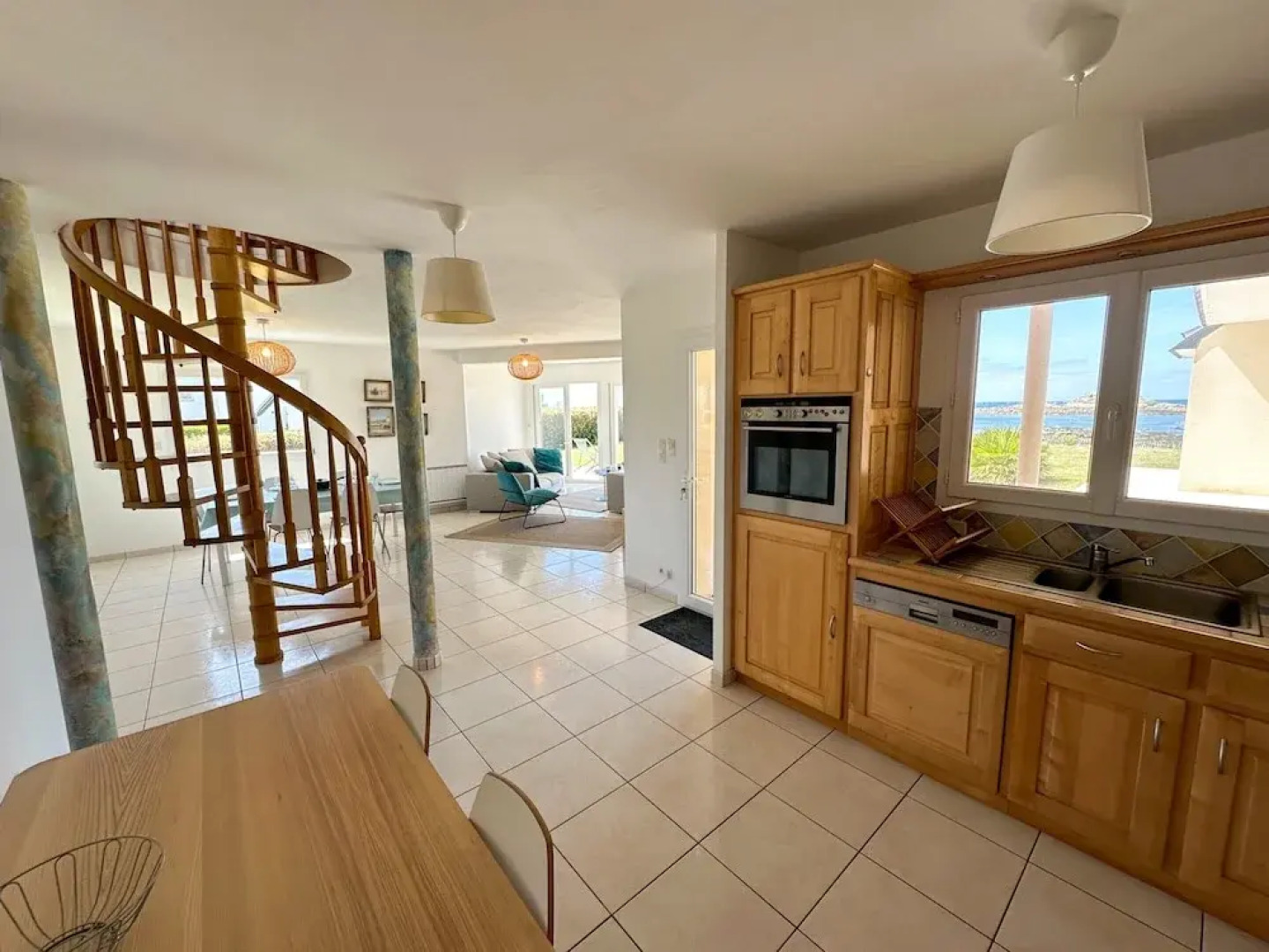 House in Ploudalmezeau With Beach Access