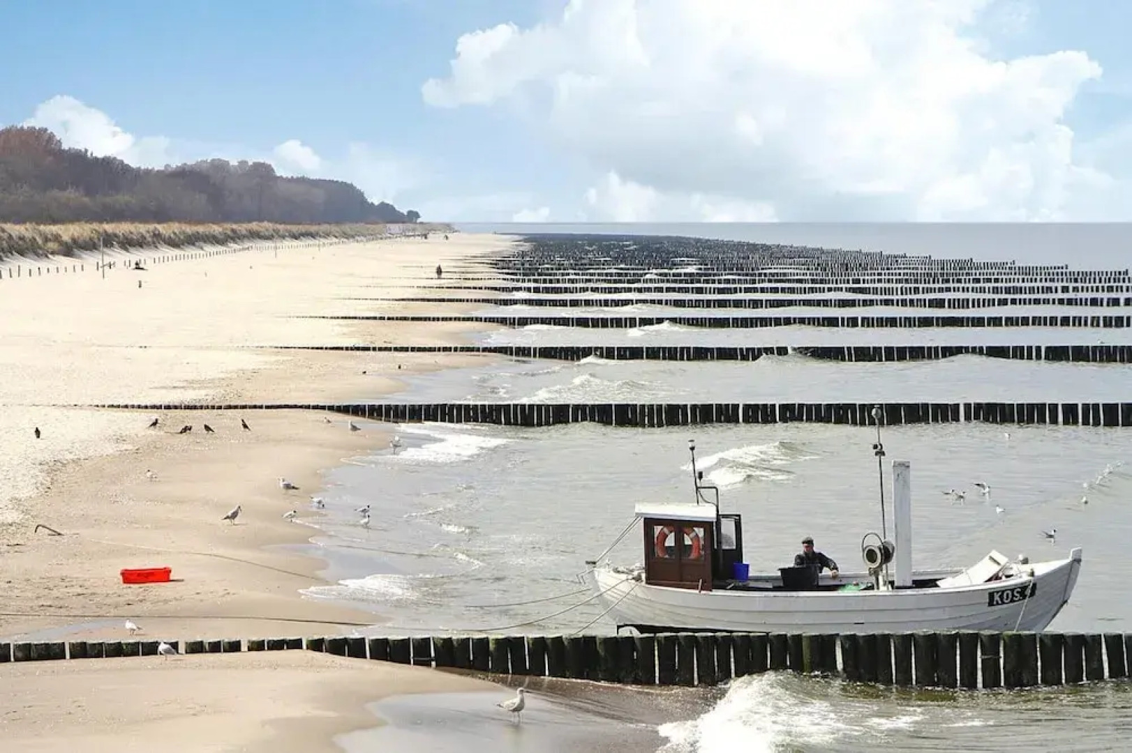 Ferienhaus in Zempin mit Garten