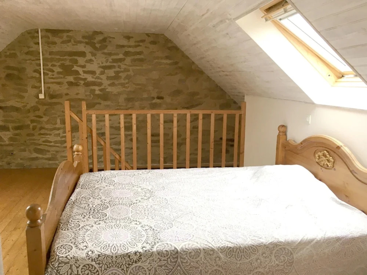 House With one Bedroom in Plounérin, With Pool Access, Furnished Garde