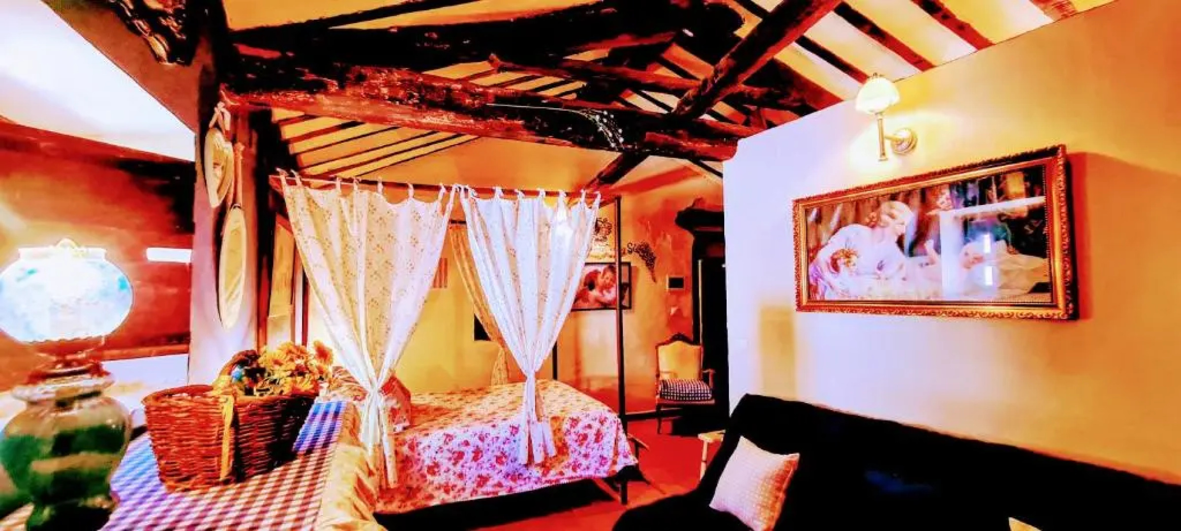 Room in Lodge - Romantic Christmas in a beautiful rural house ideal for a romantic getaway