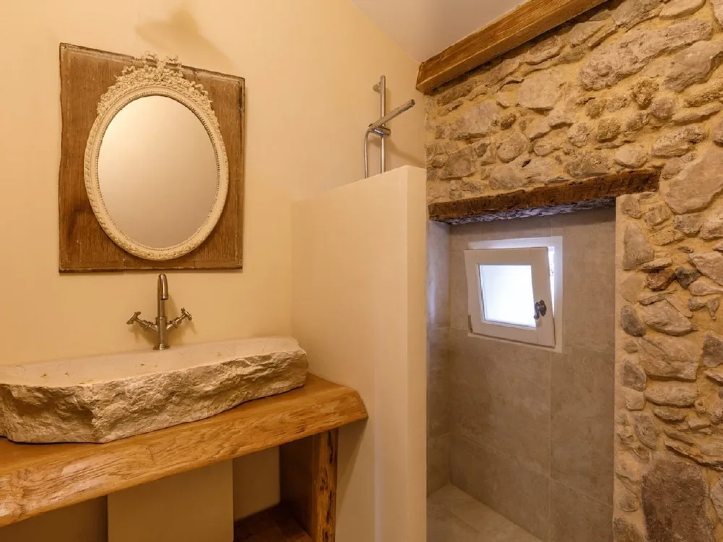 Stone Villa in Saint-jeannet With Roofed Terrace and Garden