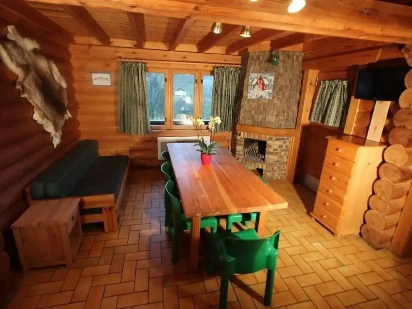 Chalet individuel en Rondins Vologne 3 chambres