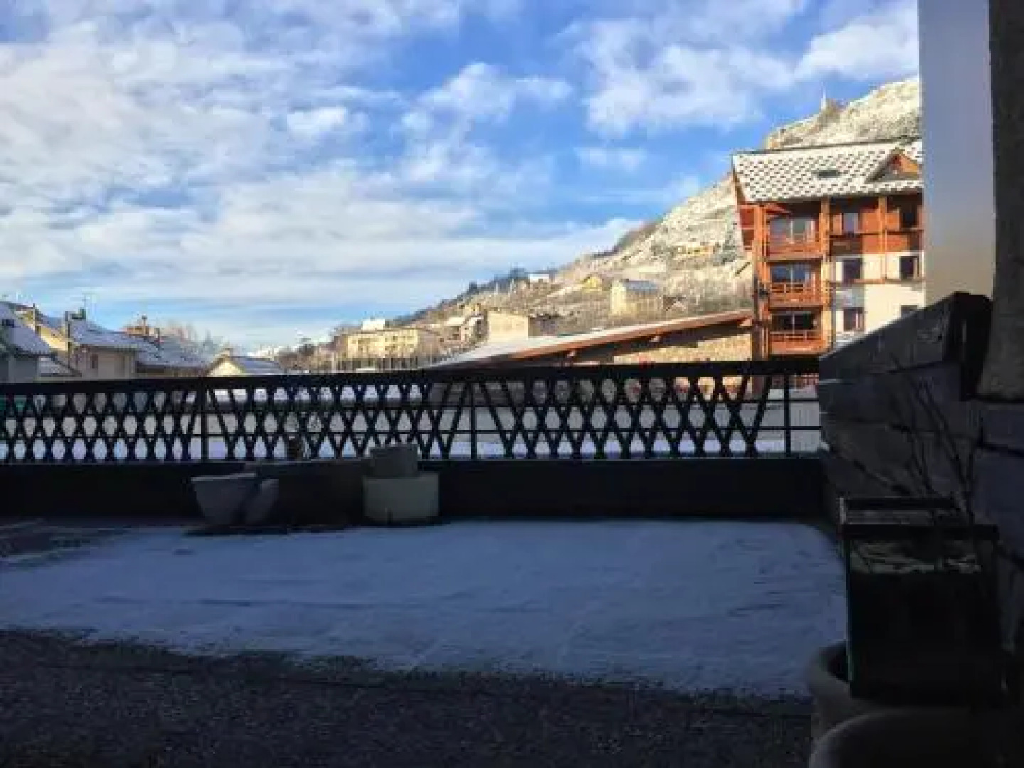 T3 avec terrasse plein sud au pied des télécabines