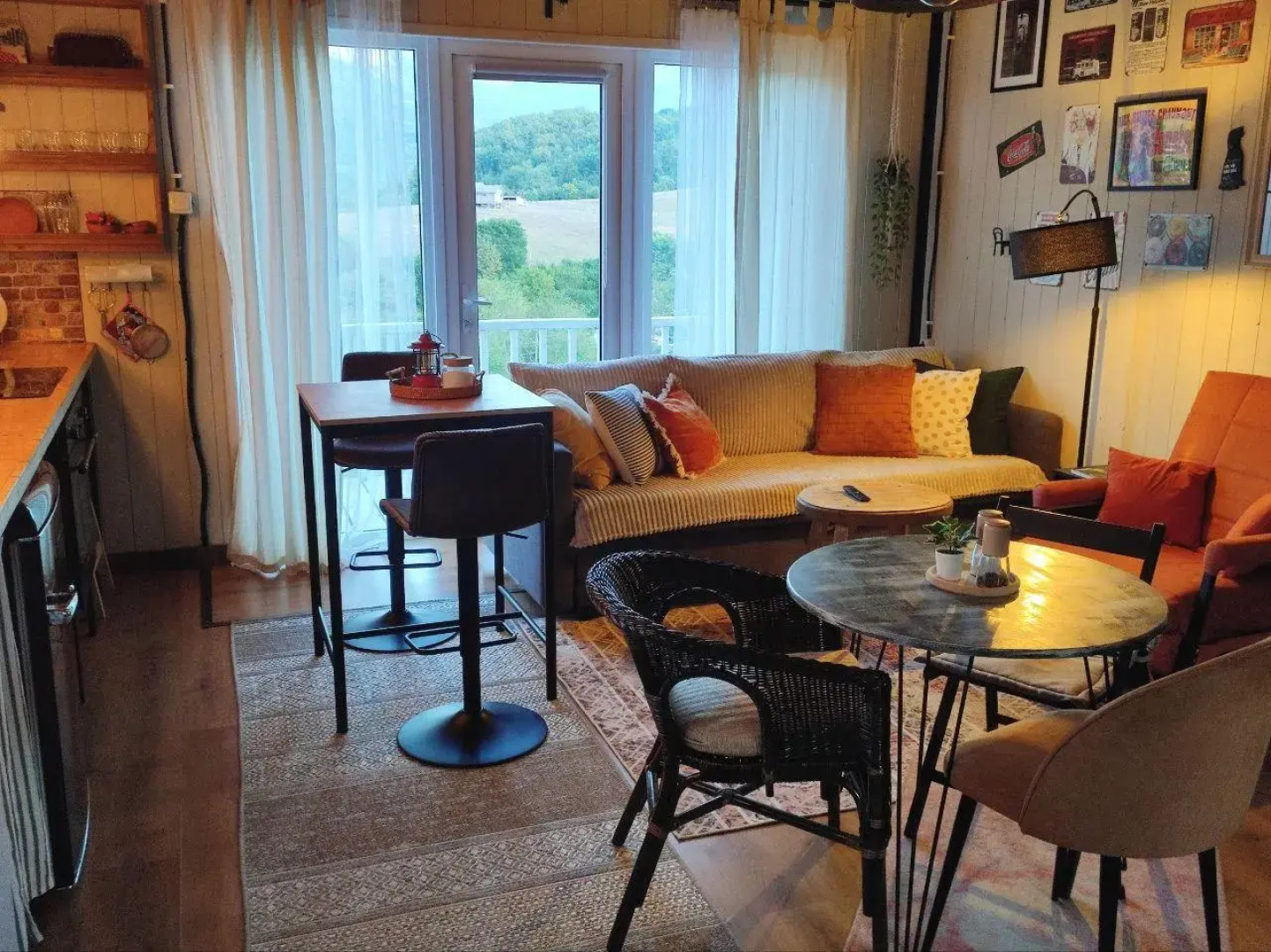 Дом с видом на горы