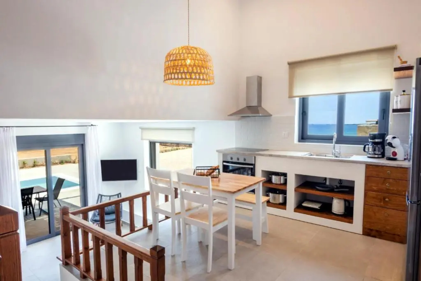 Cato Agro 1, Seafront Villa with Private Pool