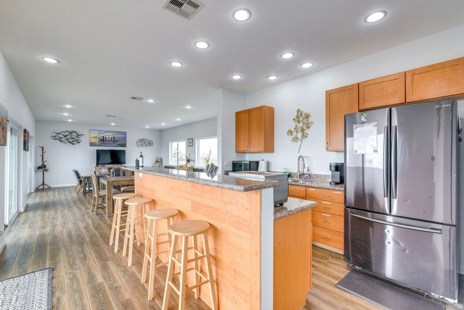 Boardwalk to Beach: Ocean-view Surfside Home!