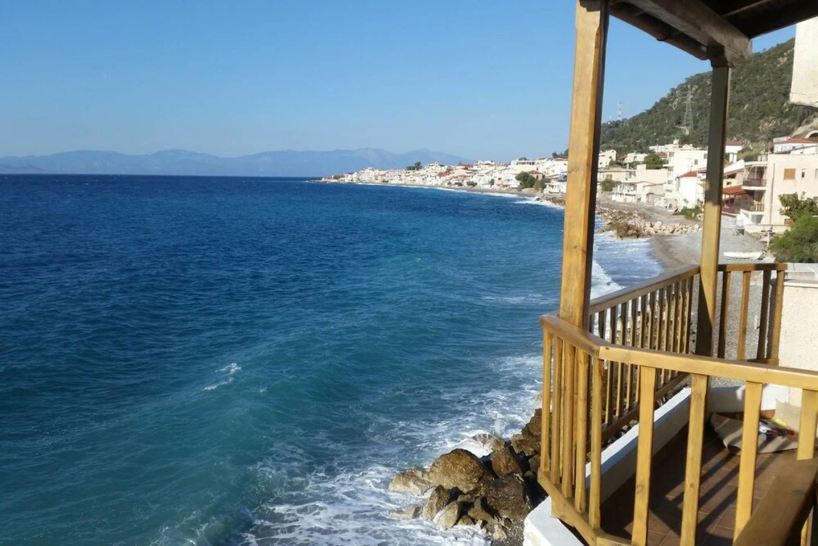 Traditional house by the sea