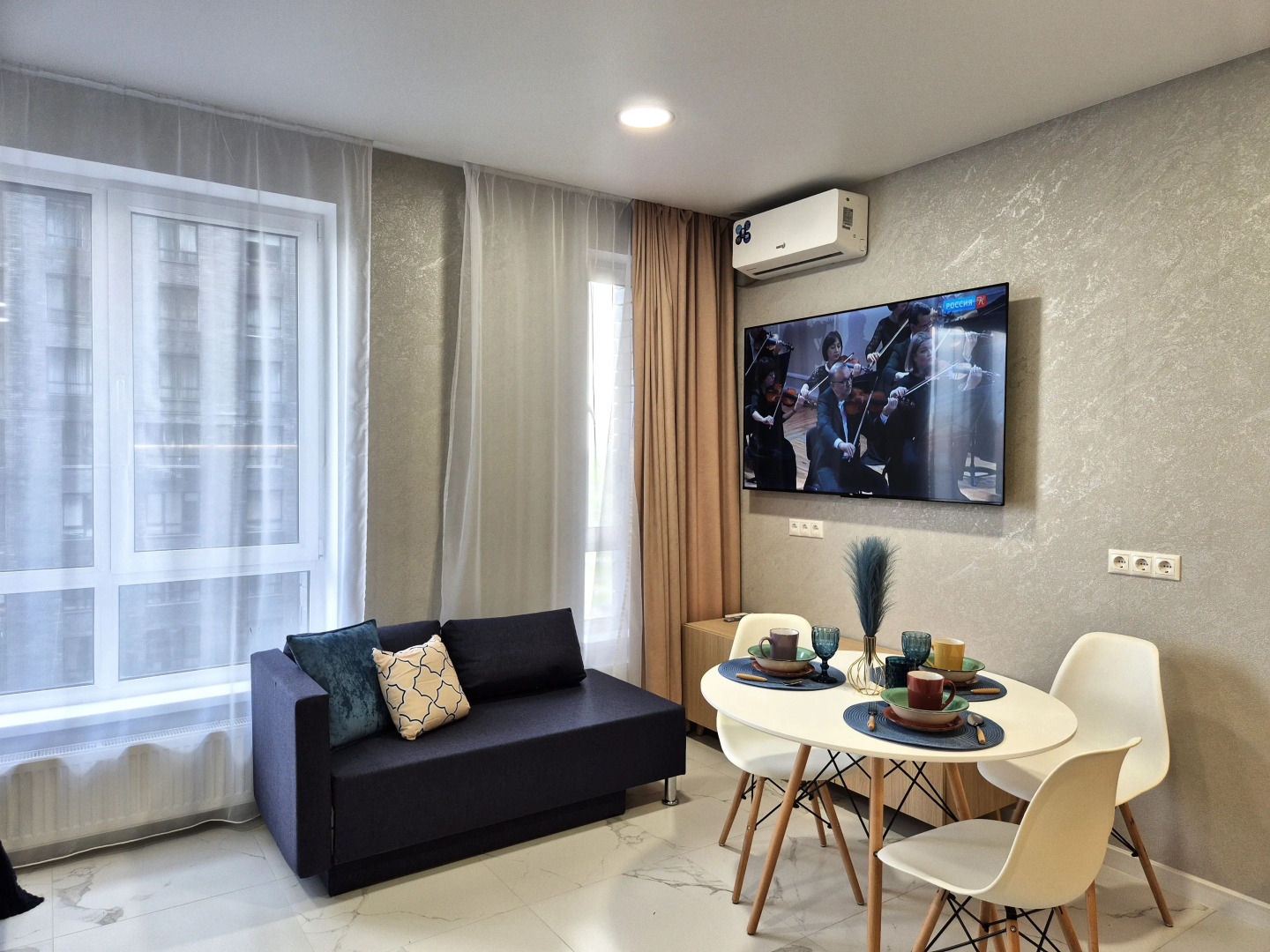 Апартаменты Большая студия в ЖК Кит у станции