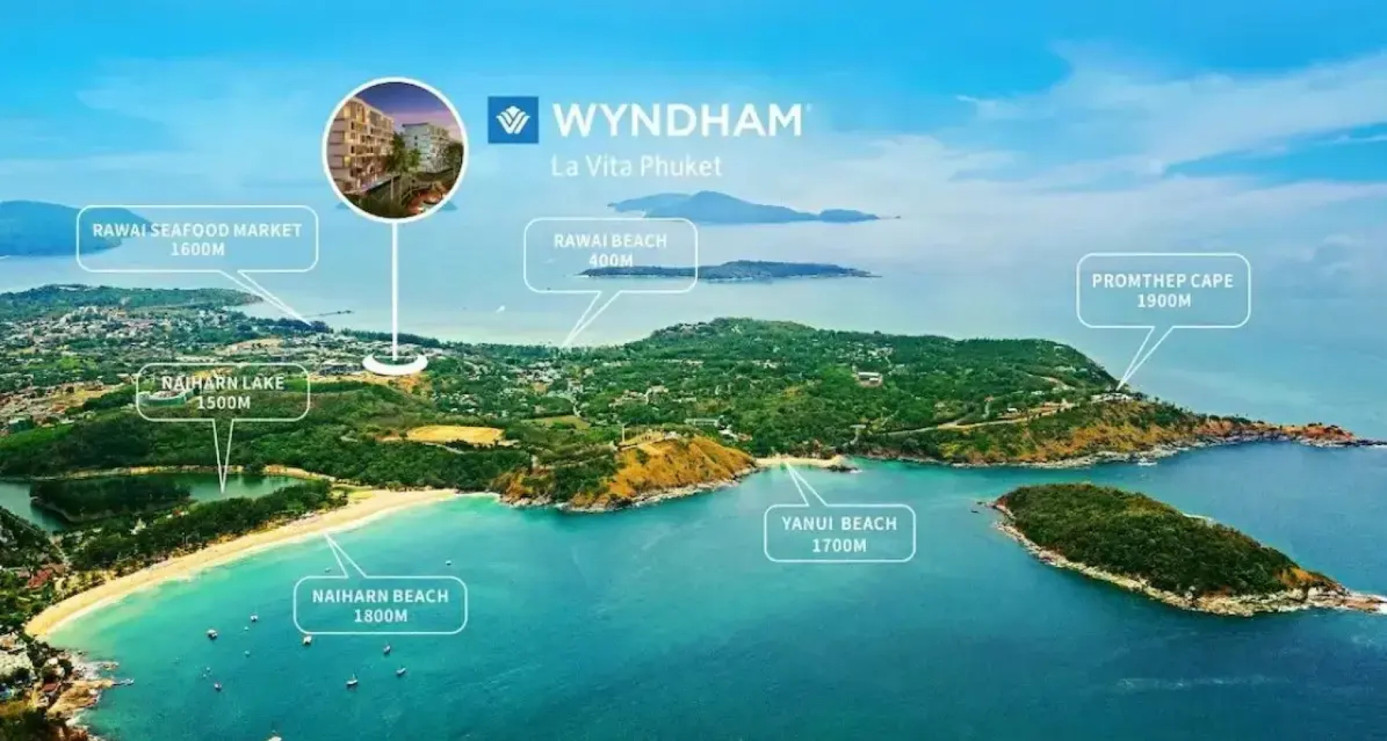 Апартаменты в 5-звездочном отеле c видом на море и аквапарком