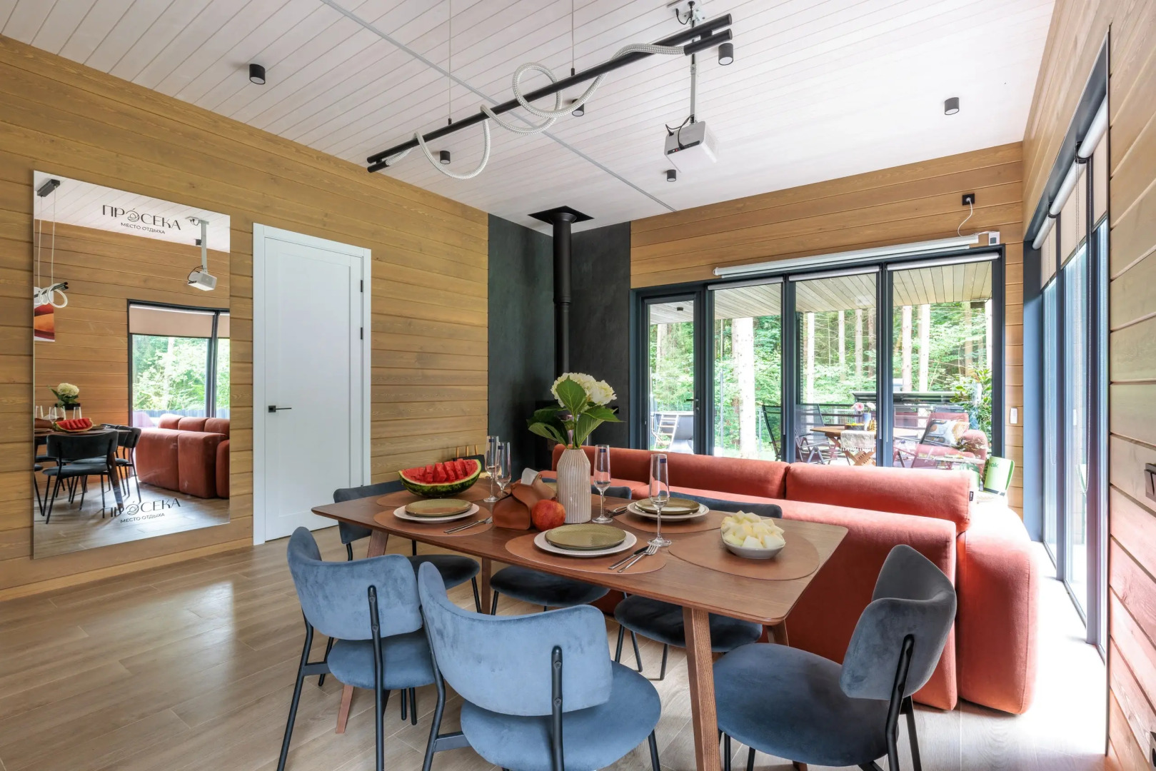 Частный дом Приватный островок отдыха среди русского леса