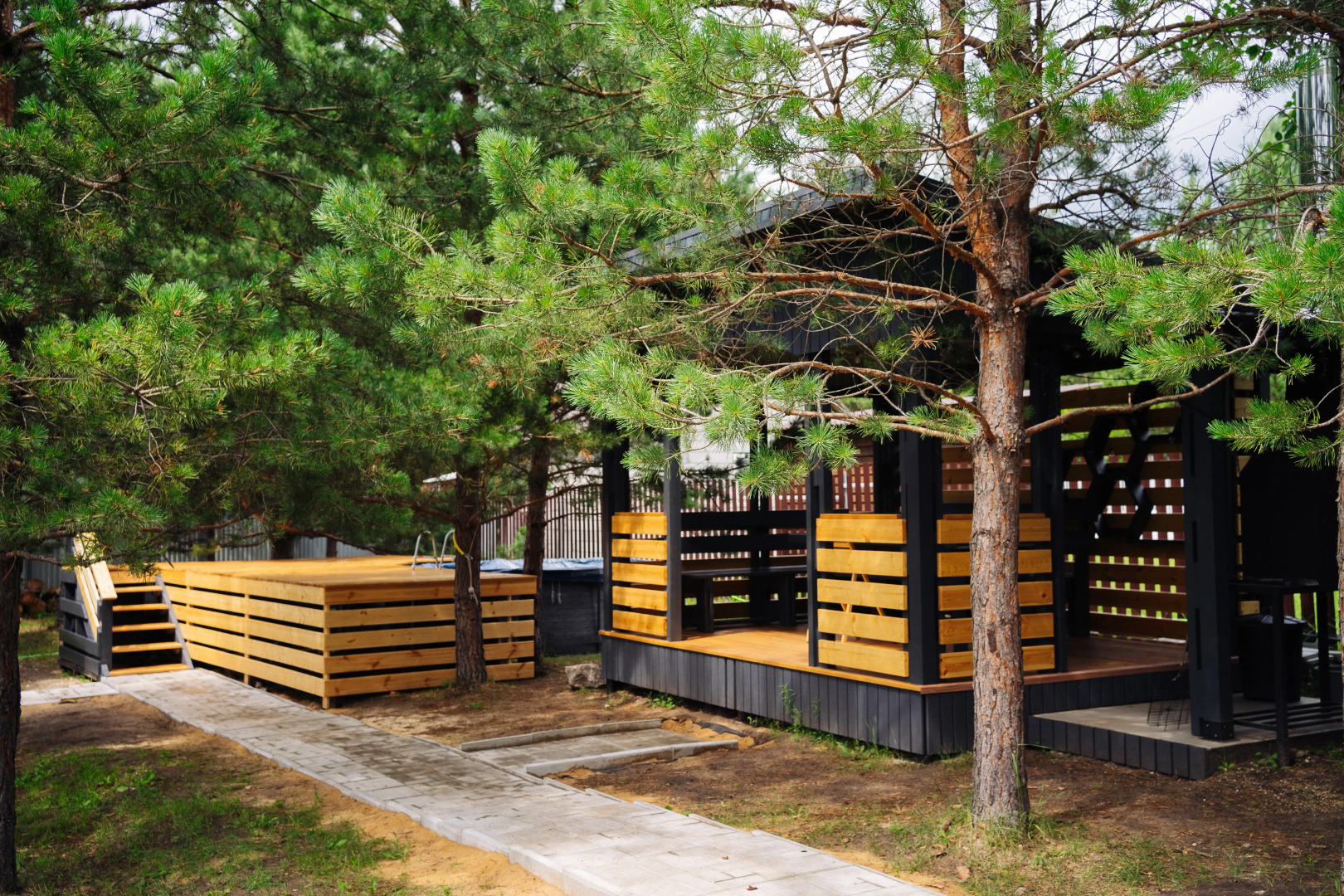 Гостевой дом Домик в Сосновом Бору с Баней