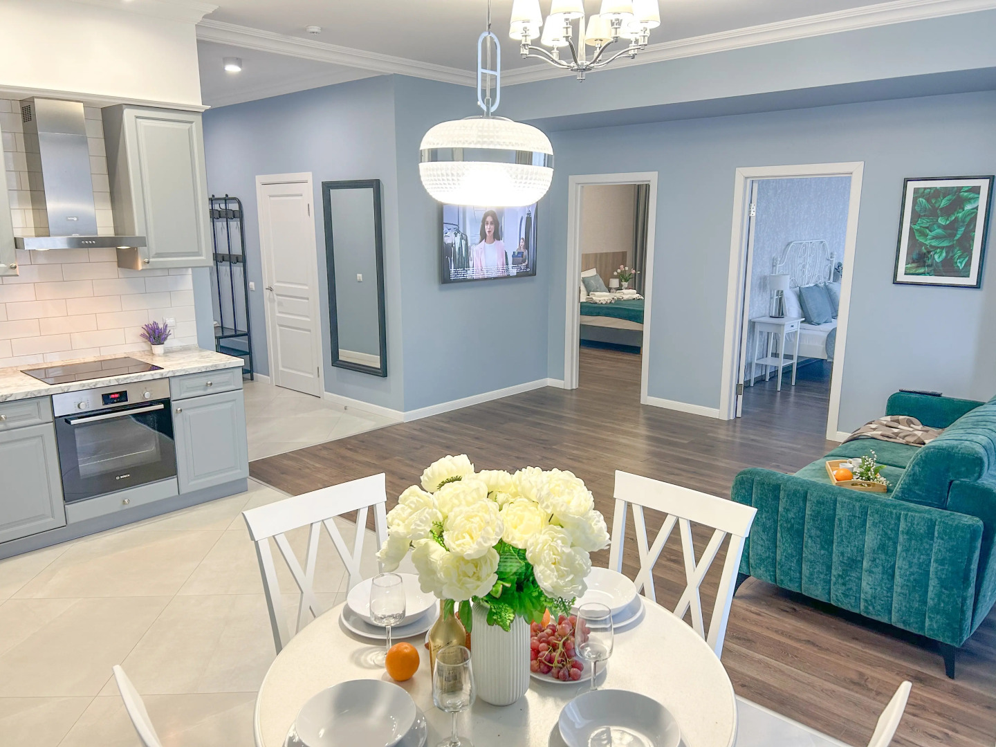 Апартаменты Sun City Apartments Shtolz 28 с Двумя Спальнями в Центре Города