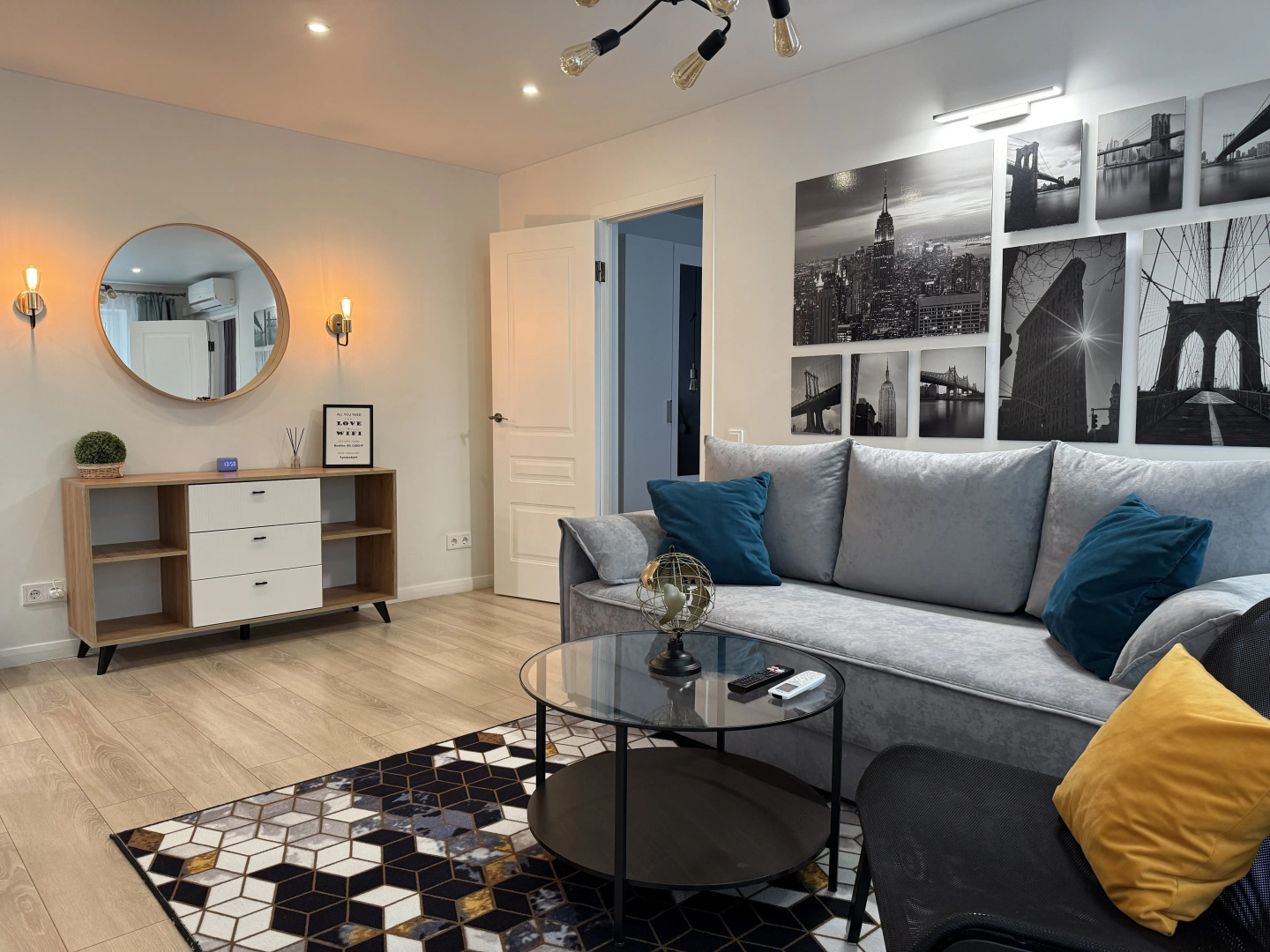 Квартира 2х Комнатые Апартаменты в Сердце Города