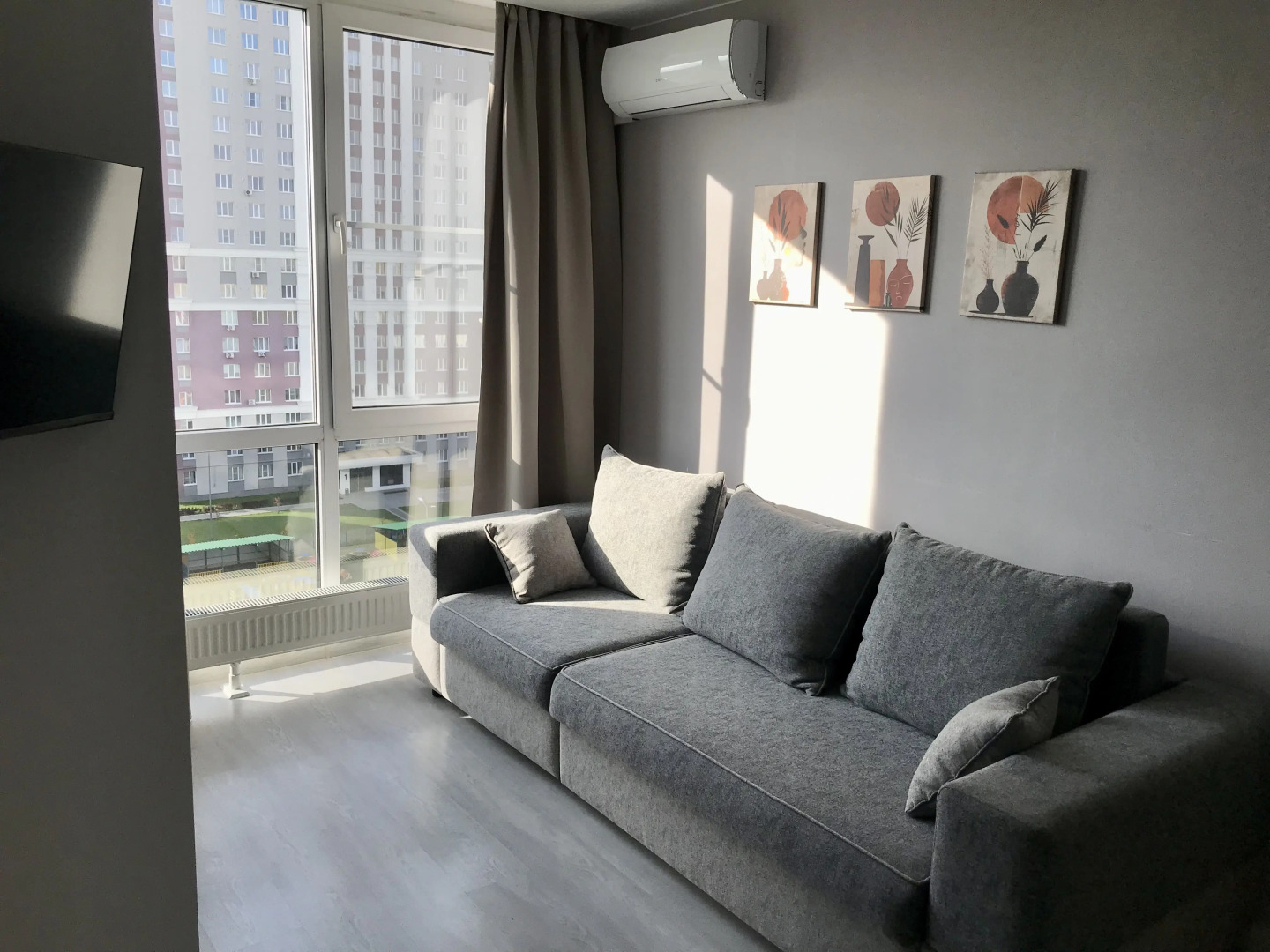 Квартира Уютная светлая с панорамным видом рядом с Академией тениса