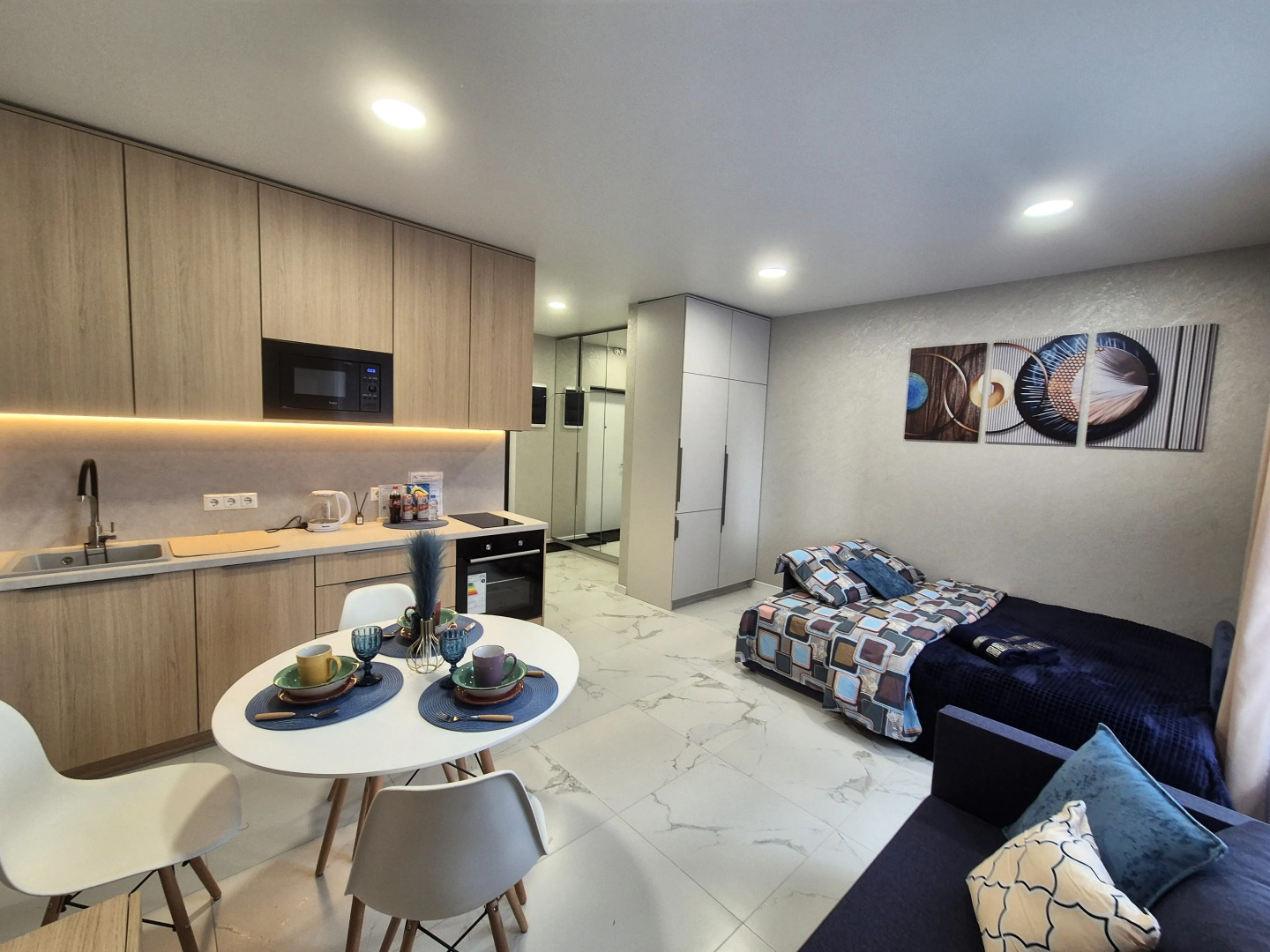 Апартаменты Большая студия в ЖК Кит у станции