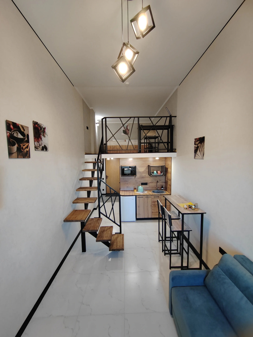 Апартаменты Новая двухярусная студия Комфорт