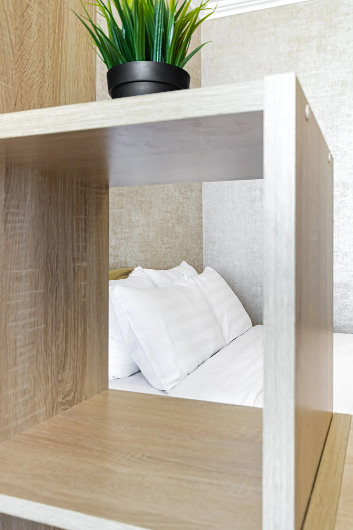 Апартаменты 2 Кровати Диван 6 гостей Центр Краснодара 22 Этаж Smart TV и Вид из Окна