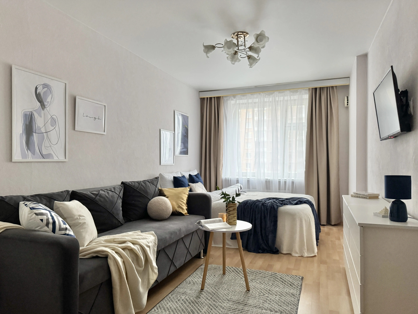 Апартаменты Шикарная со всеми удобствами