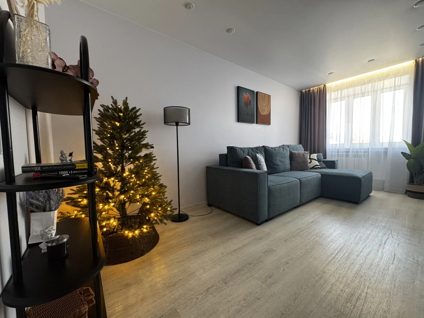 Квартира шикарная с двумя комнатами в центре города