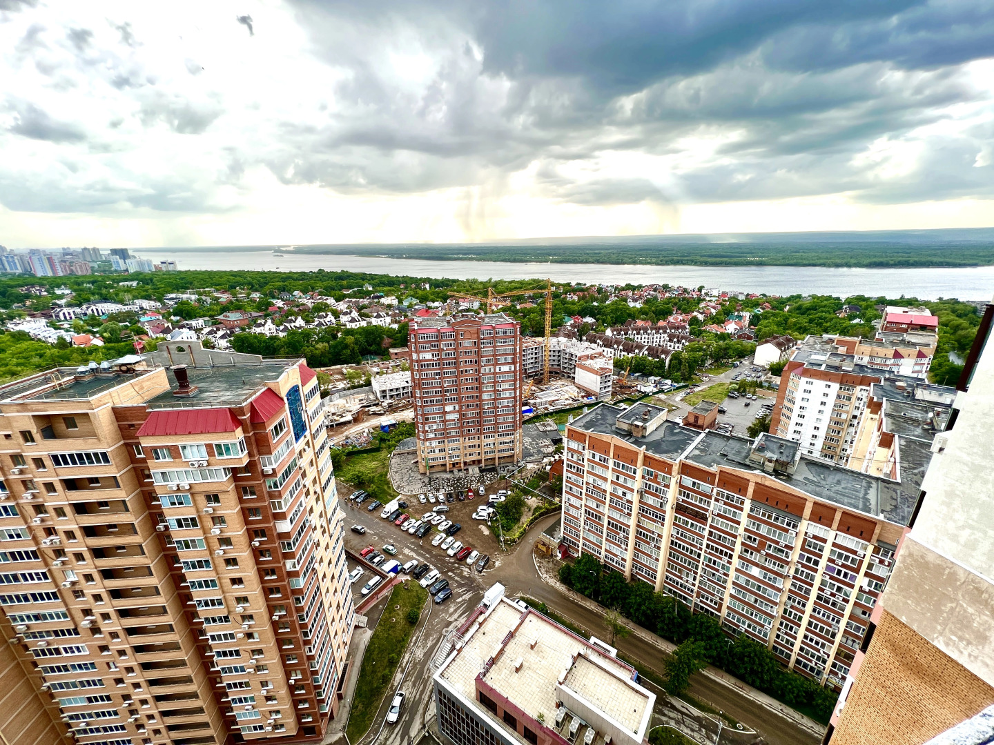 Апартаменты двухкомнатные на 11 Этаже в ЖК Современник с видом на реку Волгу