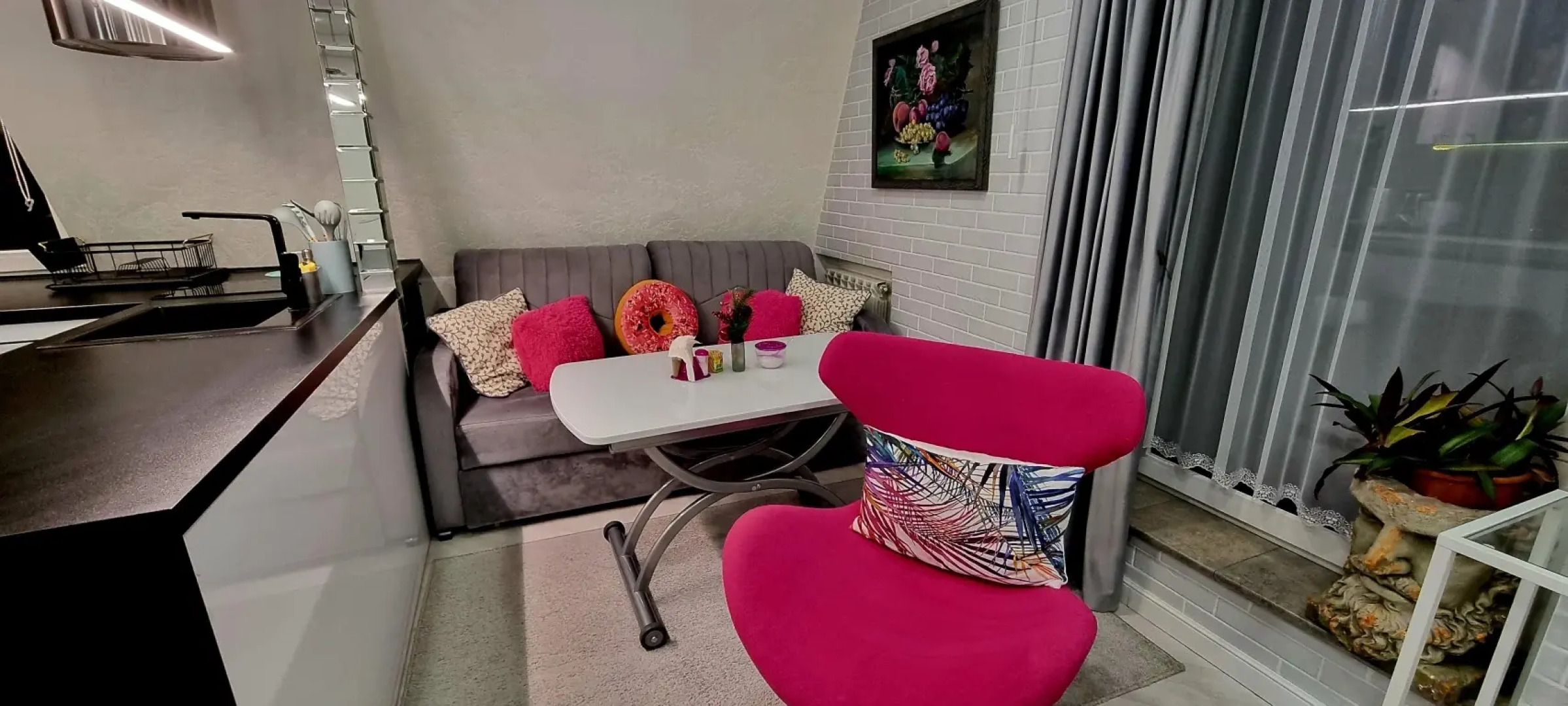 Апартаменты-Студия с балконом