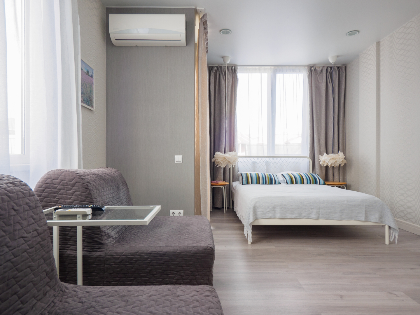 Квартира Семейная студия в Курортном городке