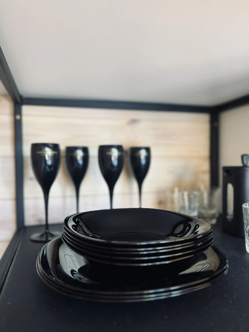 Шале А-фрейм с видом на горы и лес