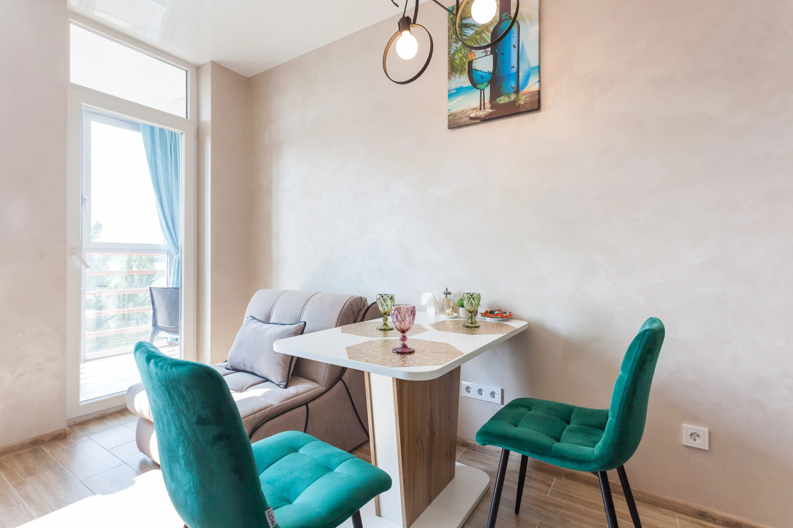 Апартаменты Панорамный Балкон Deluxe