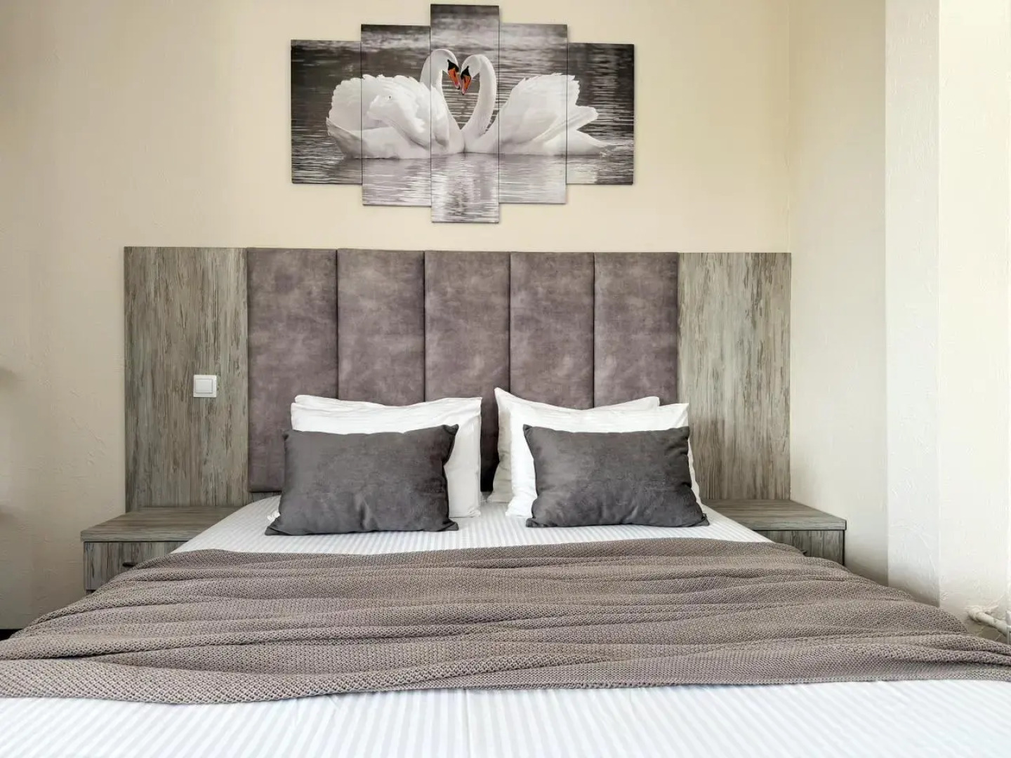 Апартаменты с Видом на Море и Горы в 3 Минутах от Пляжа