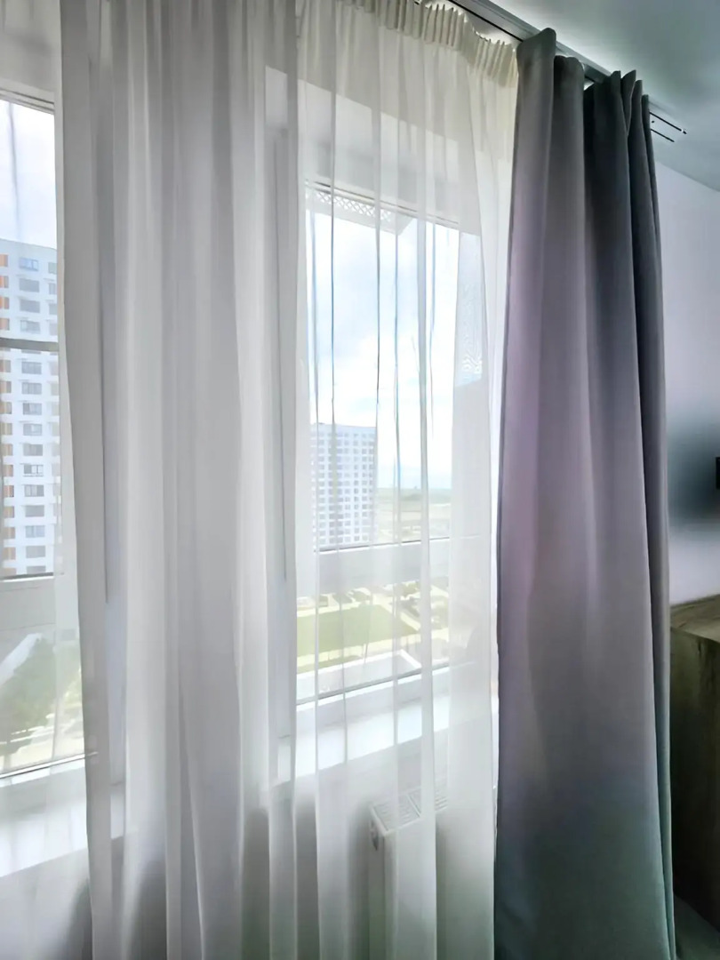 Квартира Двухкомнатная с Балконом и Красивым Видом