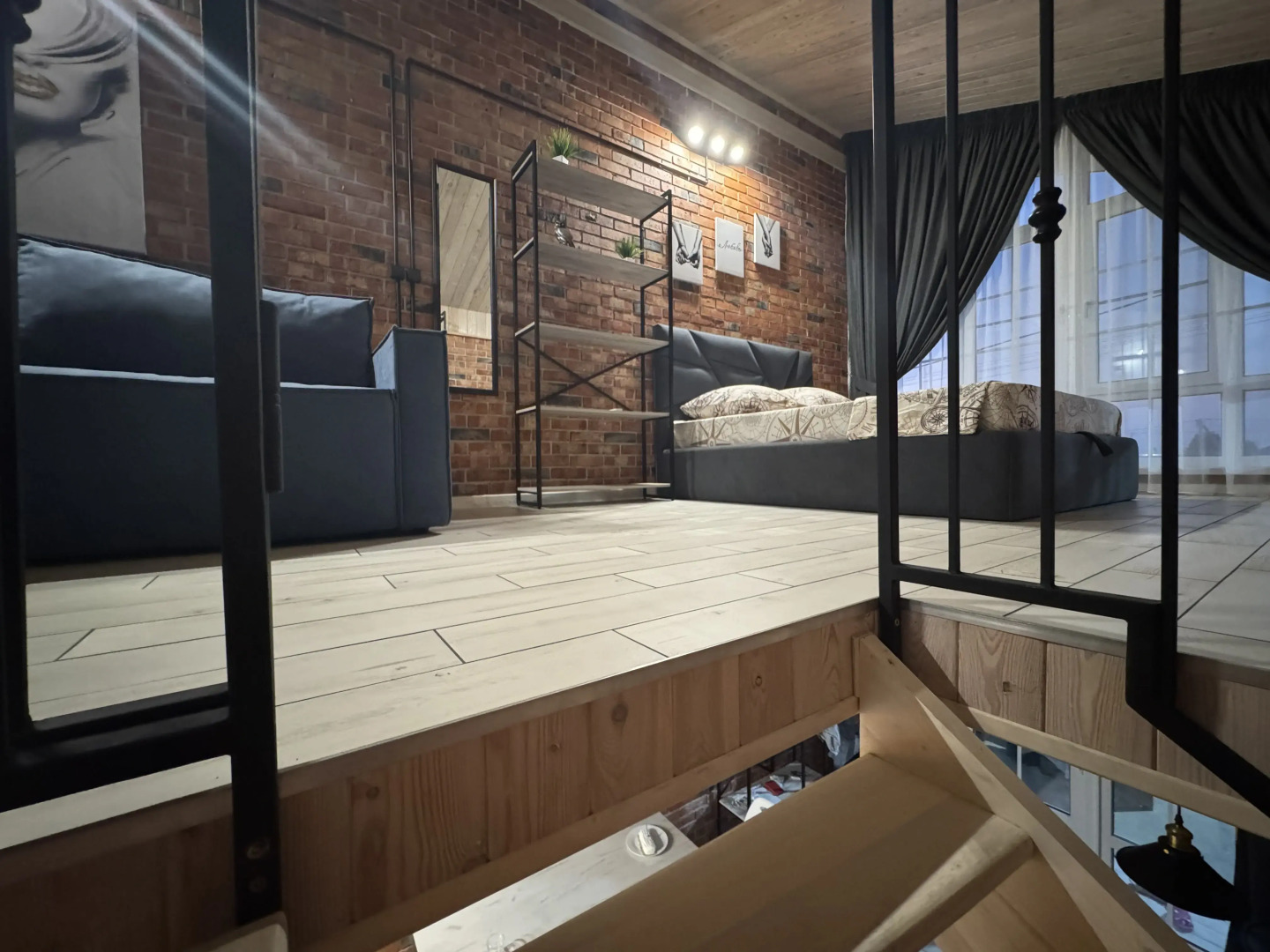 Апартаменты Азов лофт с видом на море