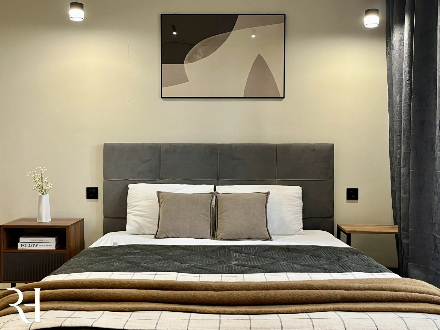 Квартира в центре города с кондиционером в ЖК Йондос