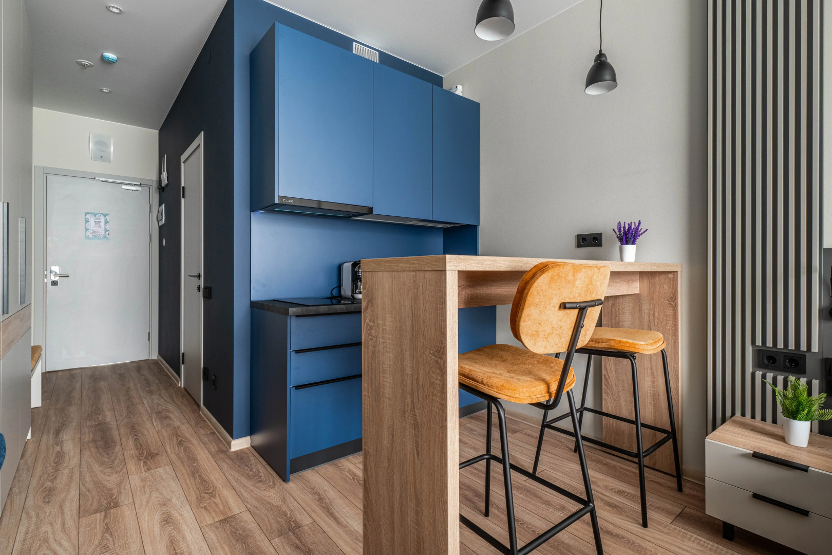 Apartment GLOBALSTAY. Новая студия Ладожский Авенир 10 мин м. Ладожская