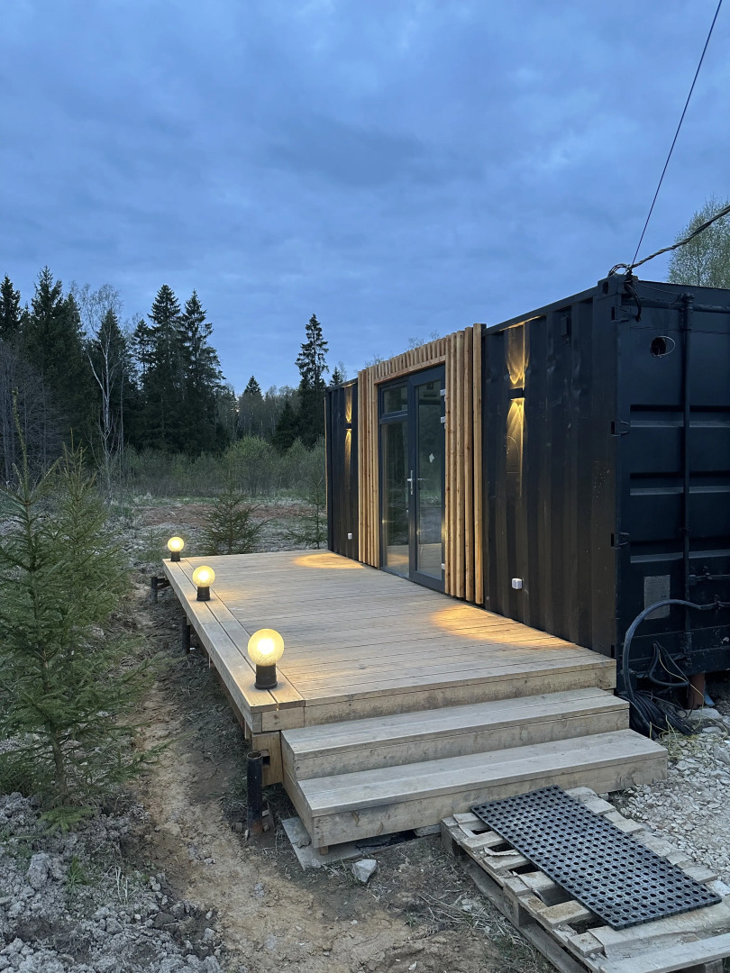 Частный дом с баней