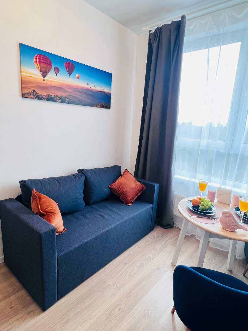 Апартаменты Однокомнатная квартира с прекрасным видом