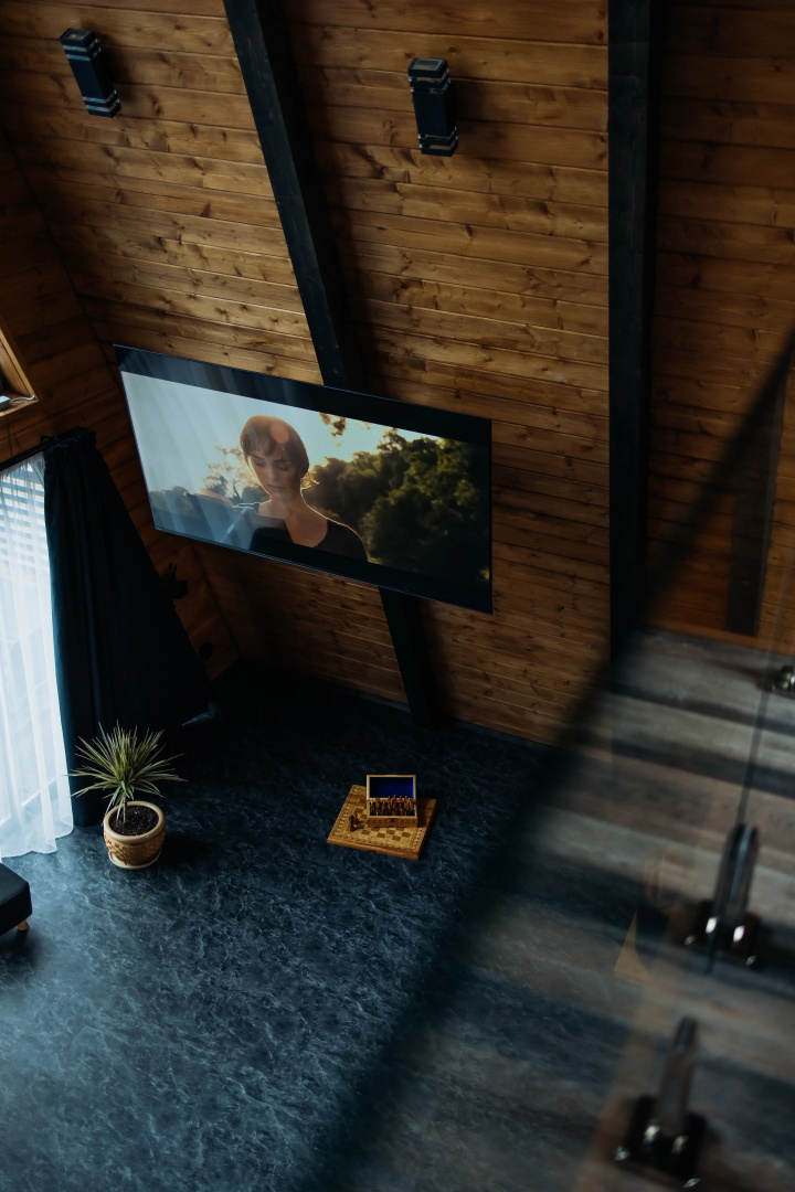 Частный дом A-frame Ванхейм с сибирским чаном