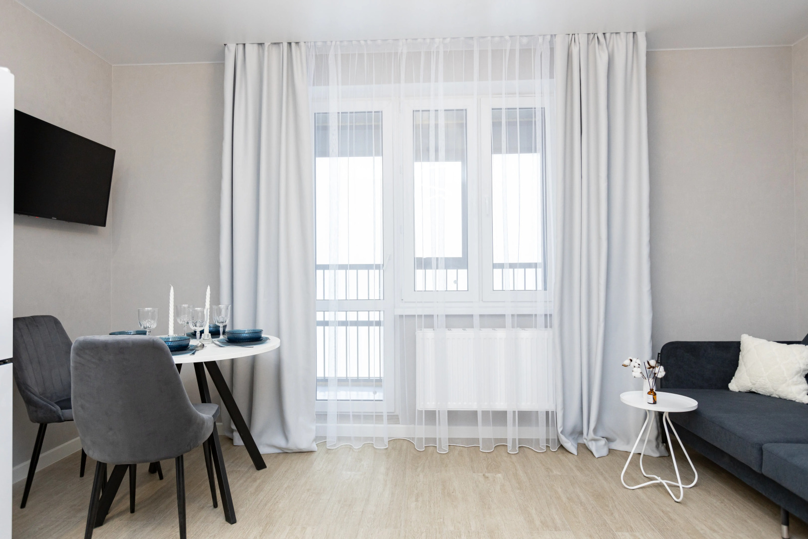 Квартира стильная студия рядом с метро Горки