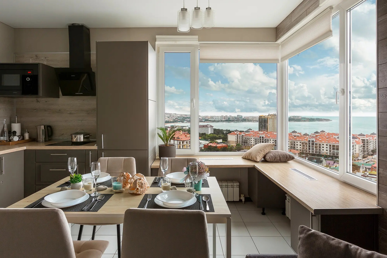 Апартаменты от Топ Геленджик Панорама & Геленджик I Family Royal Suite 2+2+2 гостя