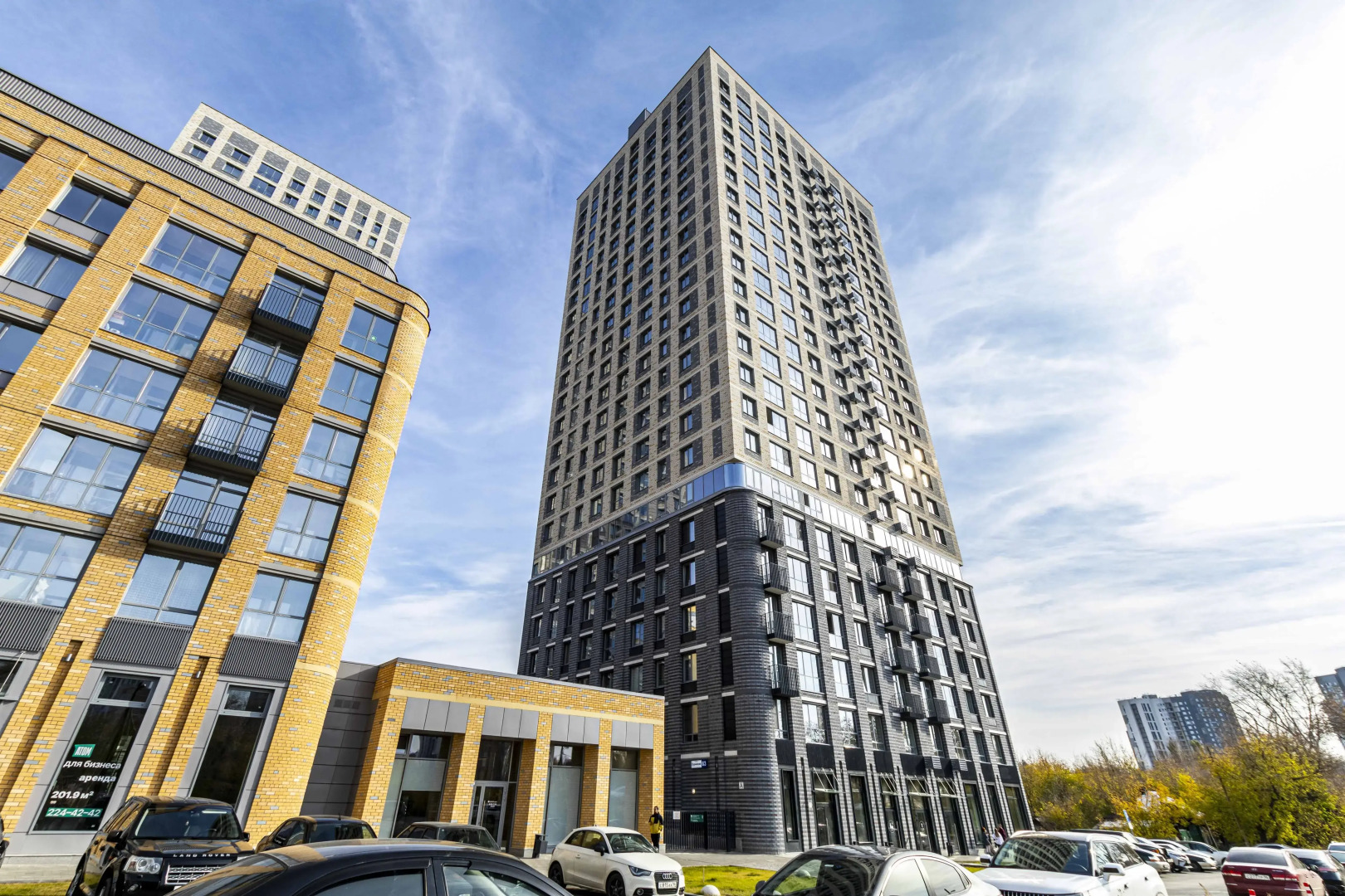 Квартира 3-комнатная в ЖК Нескучный сад