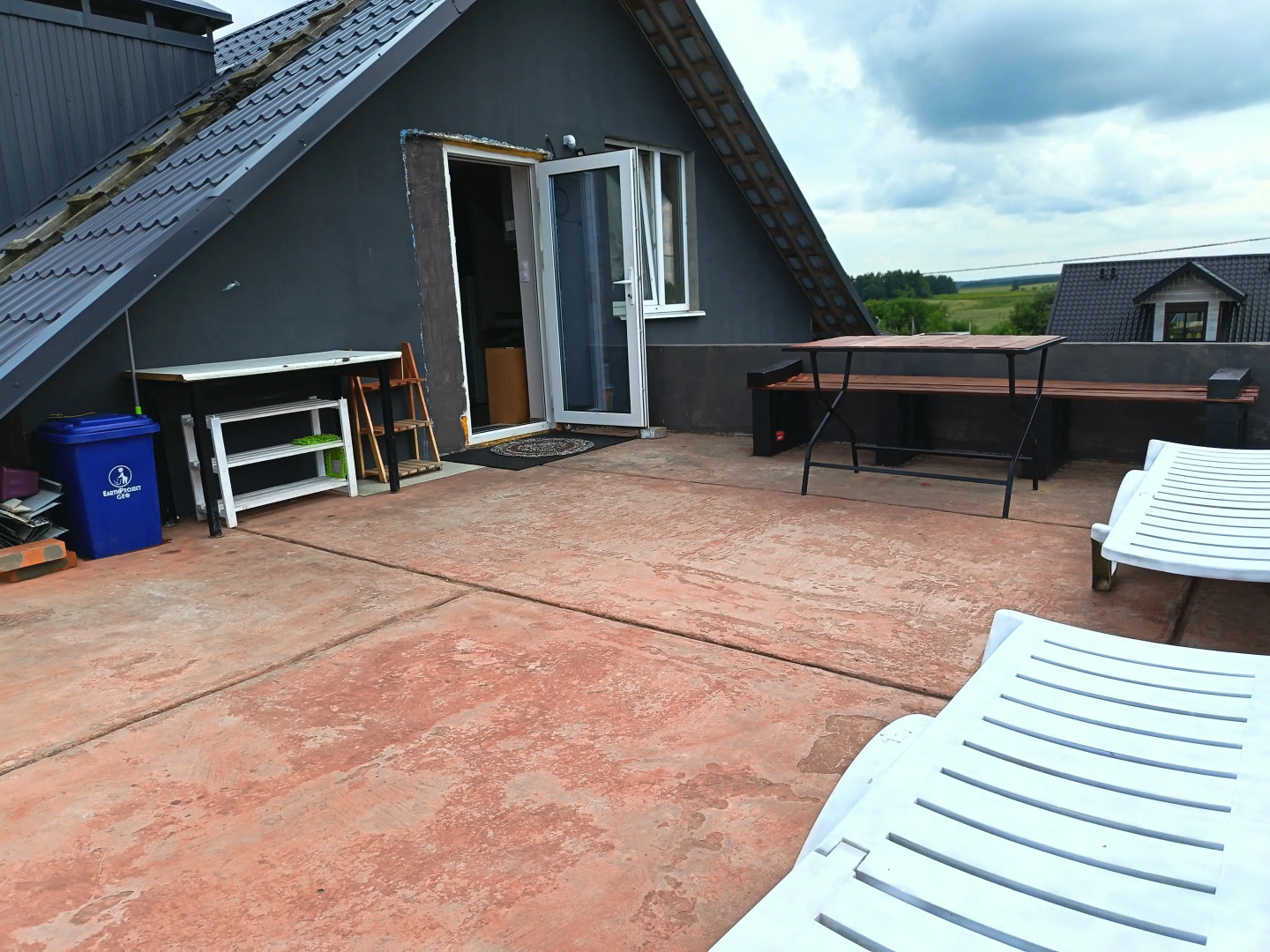 Частный дом Часть этажа или весь мансардный этаж частного дома