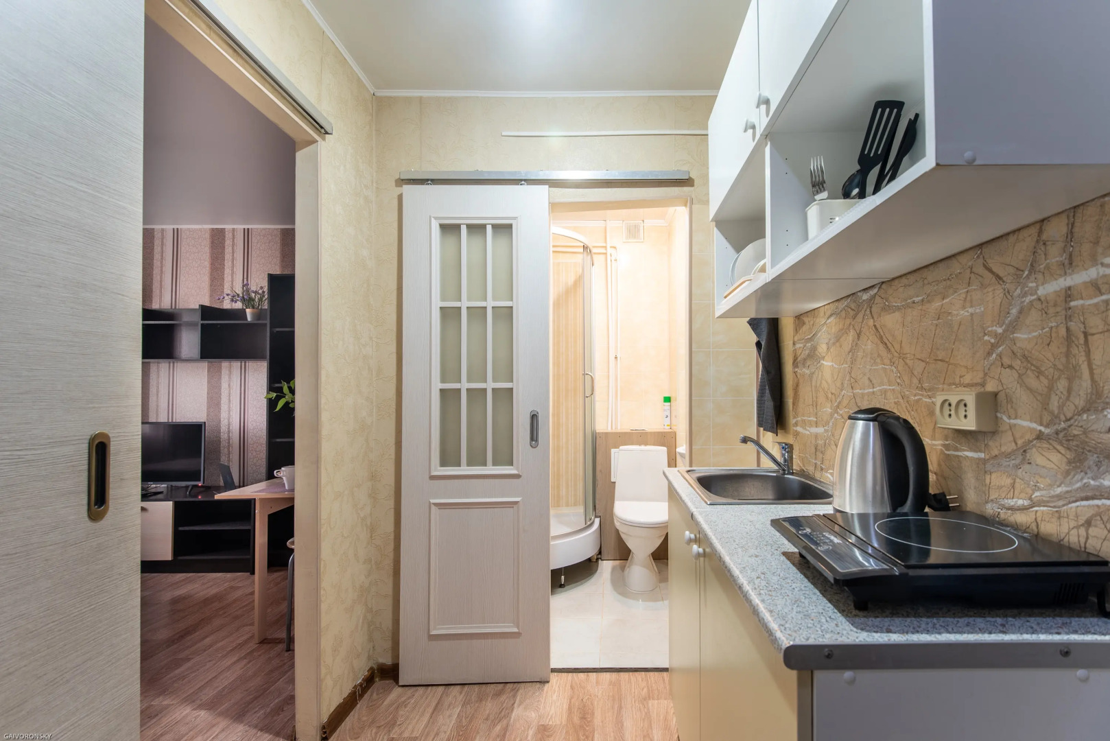 Апартаменты Mini-Dvushka V Tsentre Goroda