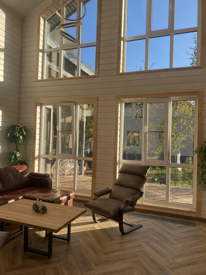 Частный дом Традиция отдыха - дом у озера c баней и купелью