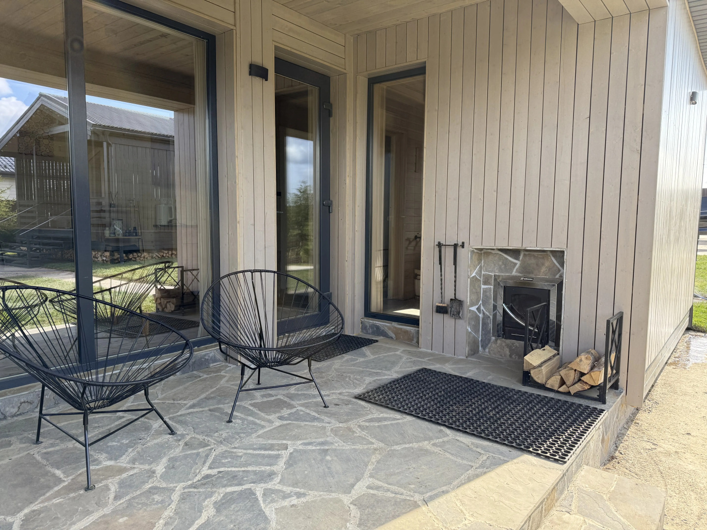 Частный дом Дом с баней, чаном и беседкой