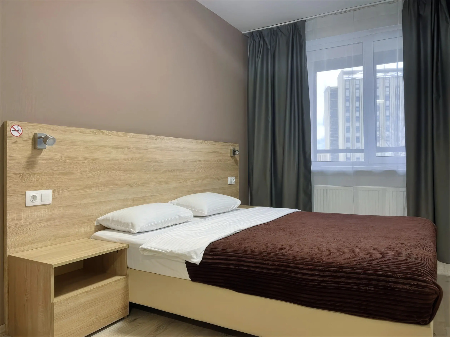 Апартаменты с кухней-гостиной и отдельной спальней