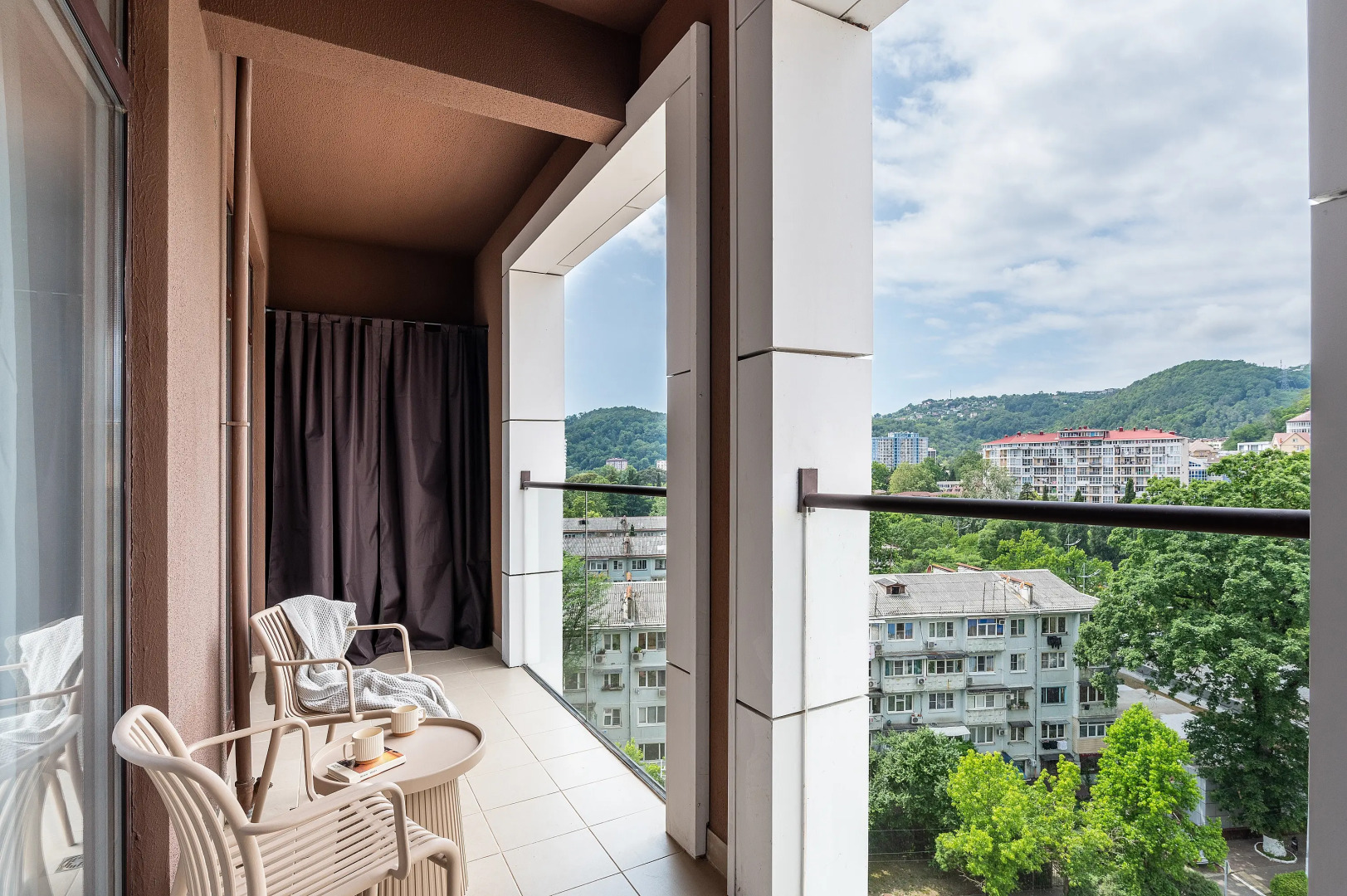 Апартаменты просторные в Дагомысе