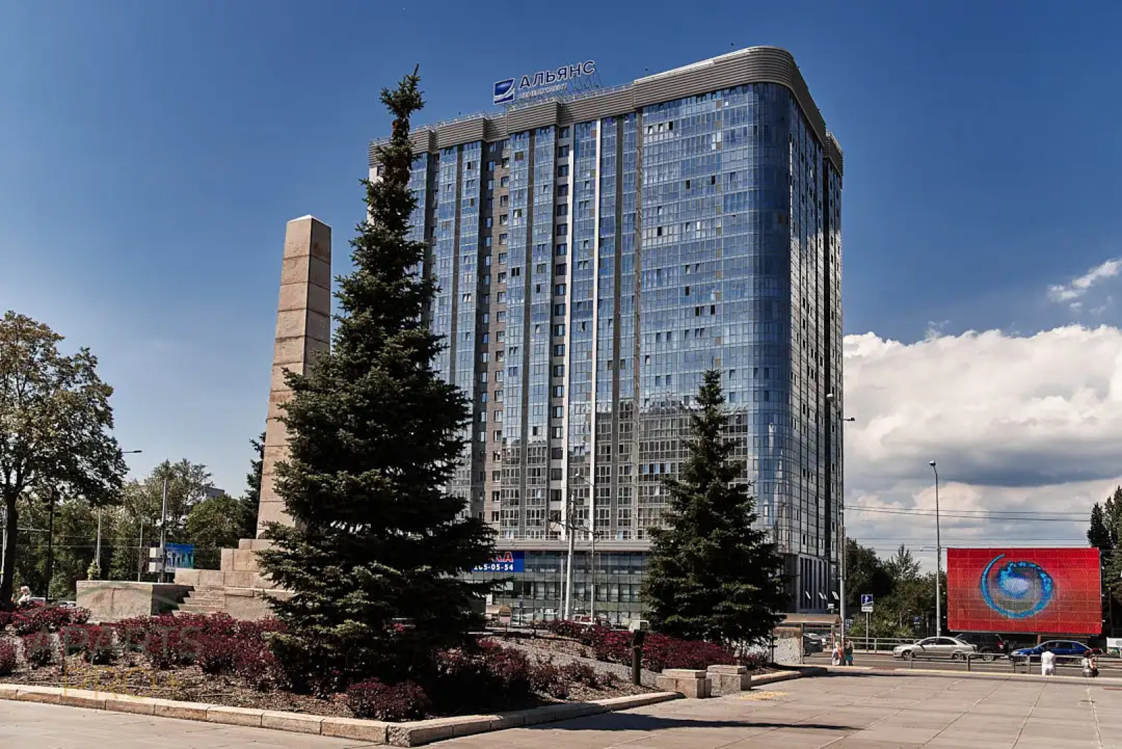 Квартира Aparts Pro Стильная видовая студия у Волги в ЖК Галактика на 12 этаже