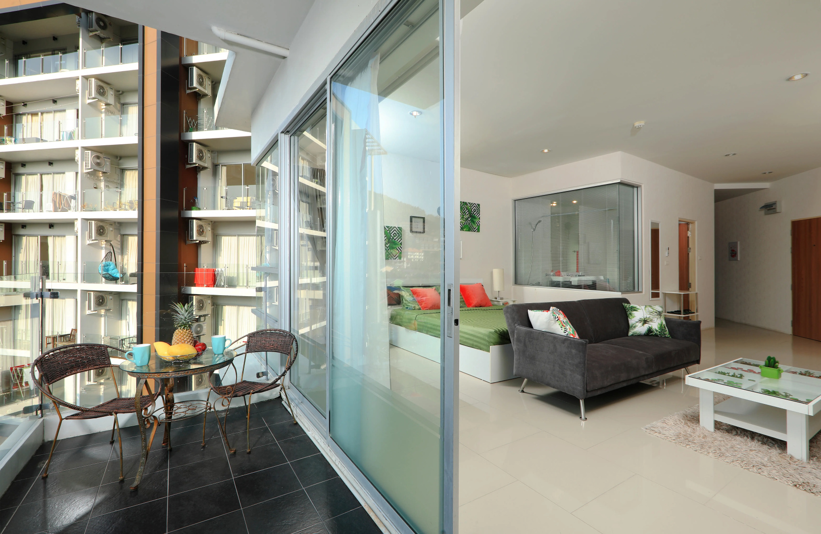 Апартаменты CHC-A402 Chic Condo 1 Спальня Бассейн рядом с Пляжем Карон