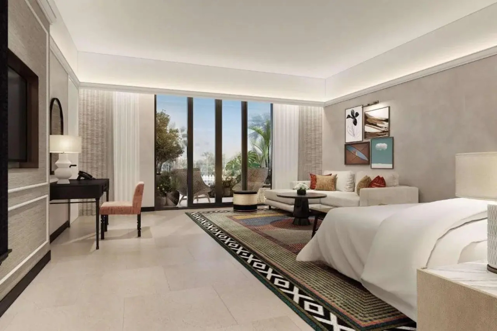 Курортный отель Sofitel Al Hamra Beach Resort