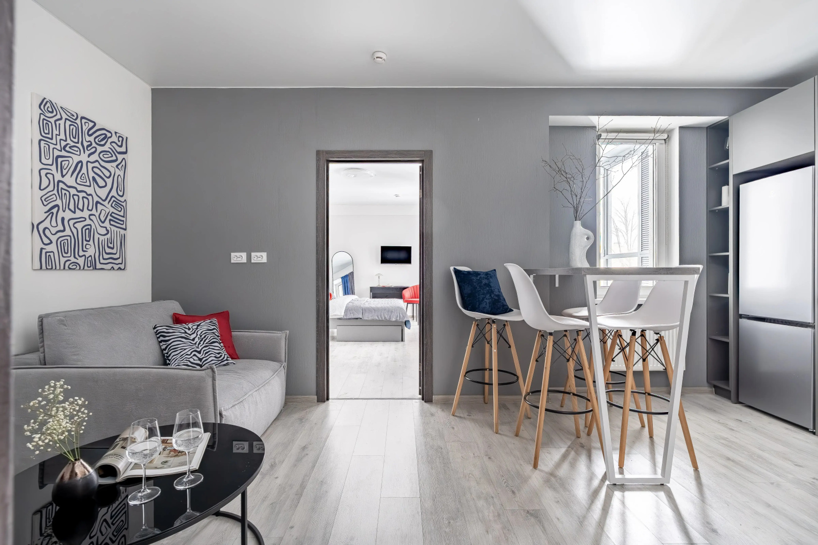 Квартира Granat на Васильевском острове Satin home