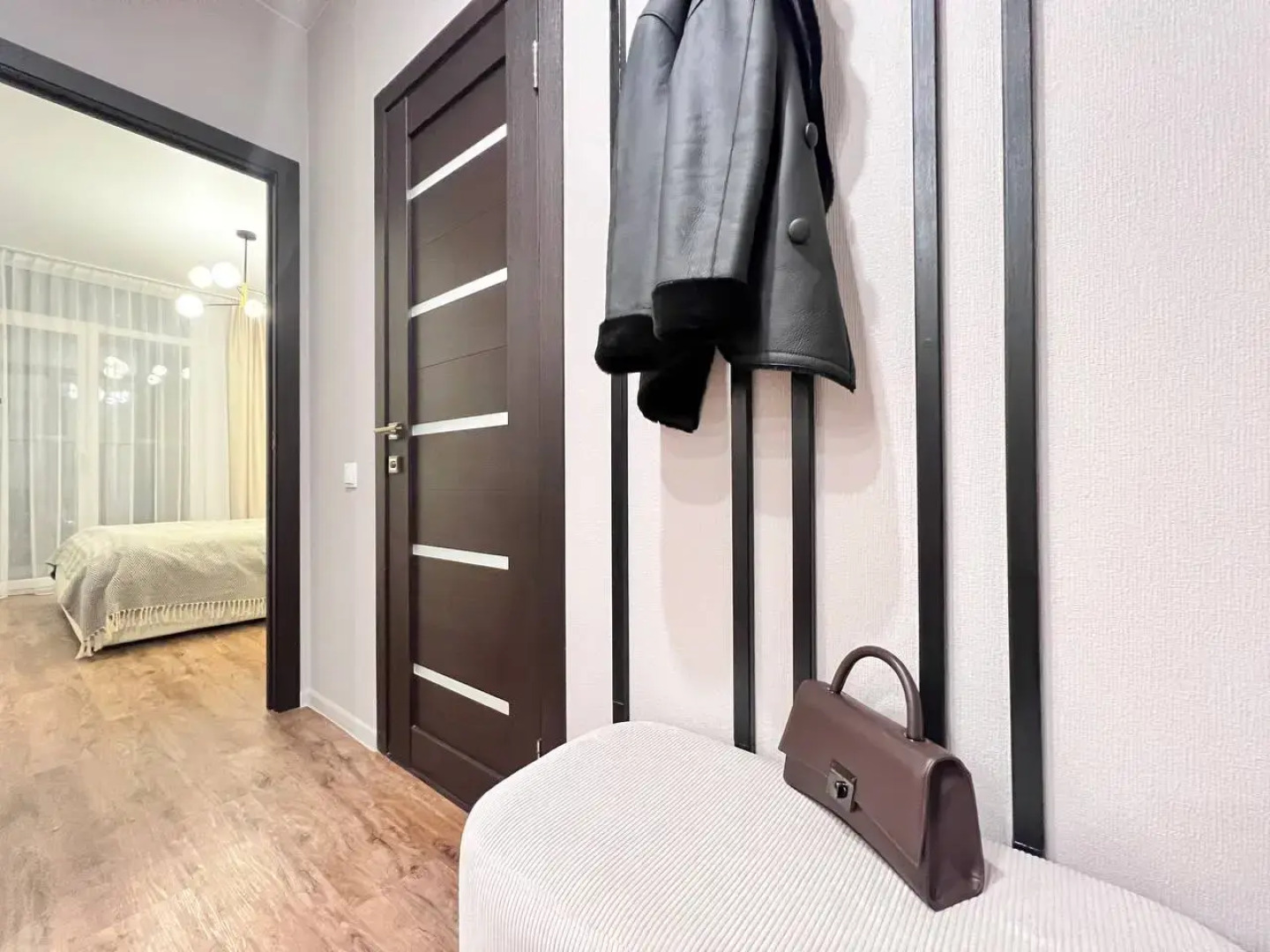 Квартира CTИЛЬНАЯ 3-ШКA С СОВРЕMЕHНЫМ РЕMОHТOM BБЛИЗИ AKBАПАРКA!